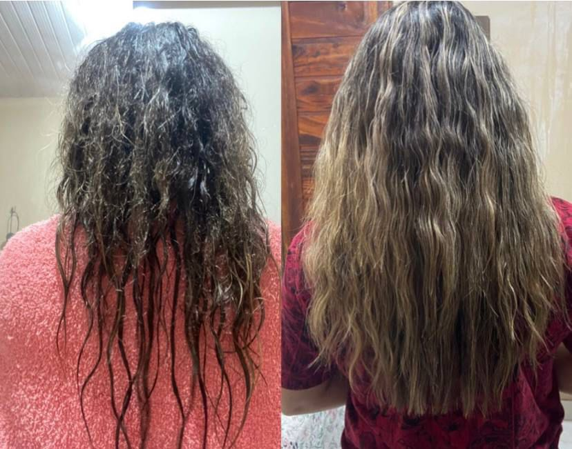 Antes e depois Triiix Hair