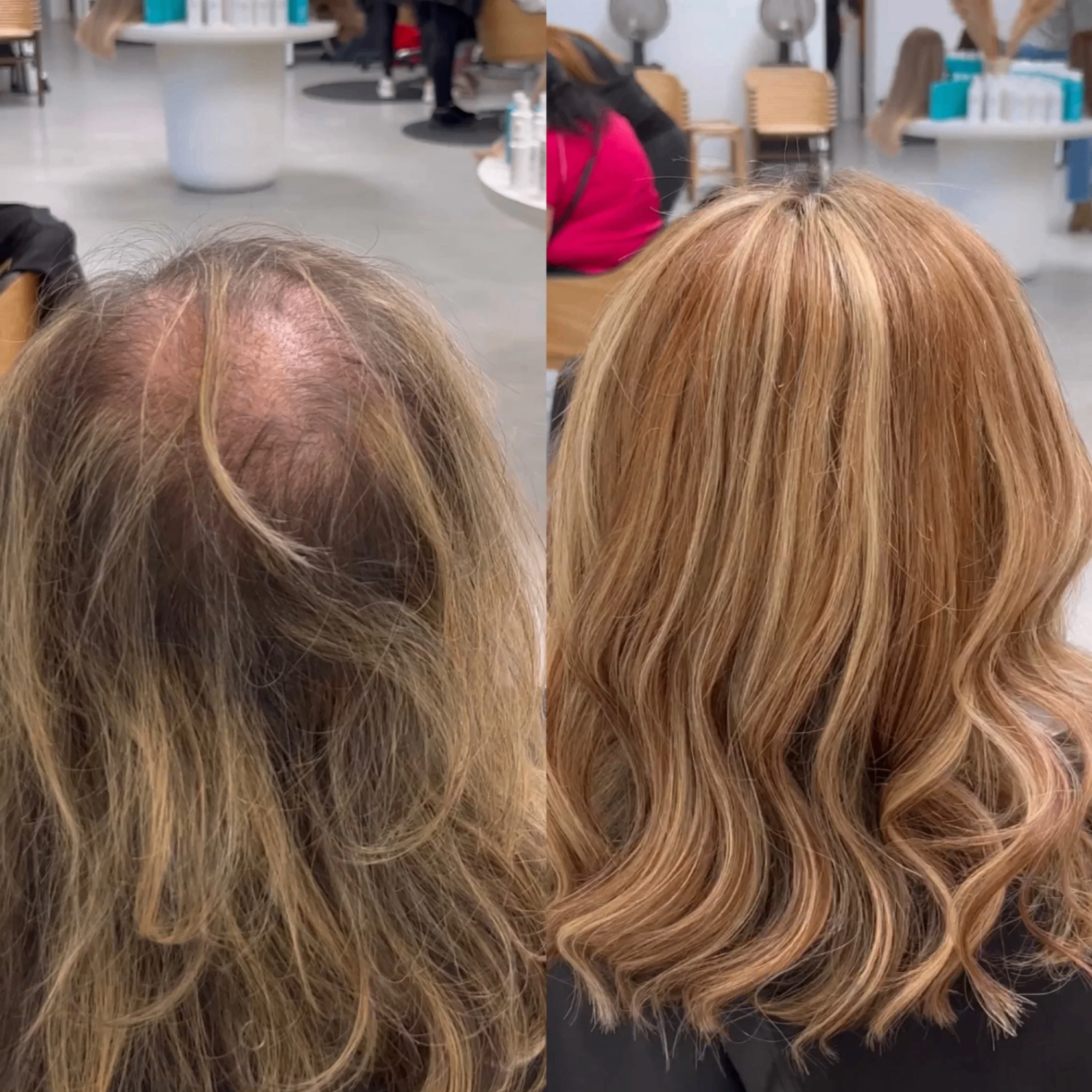 Antes e depois Triiix Hair